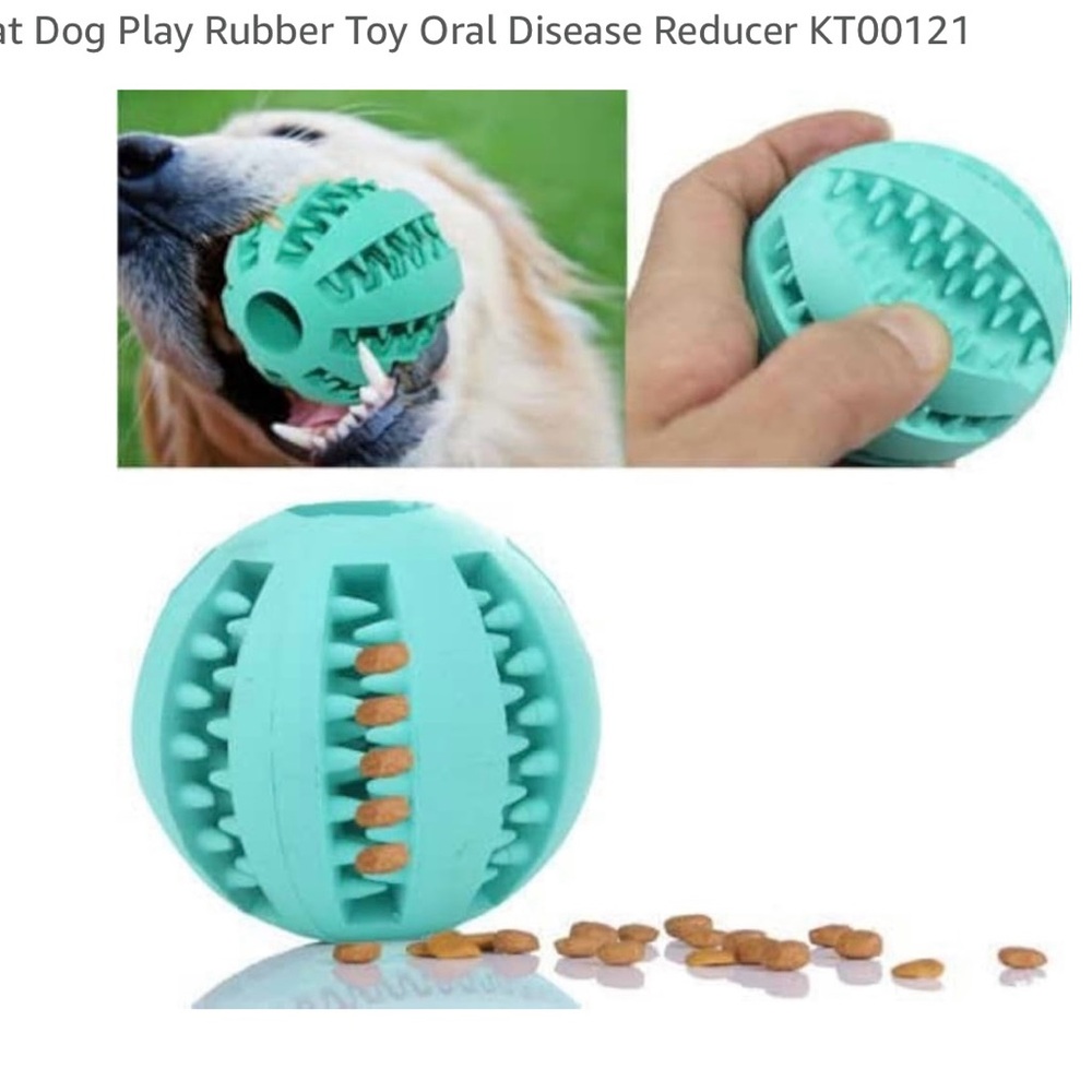 🐈🐕 Durable Interactive Treat Dispensing Small Dog or Cat Toy
